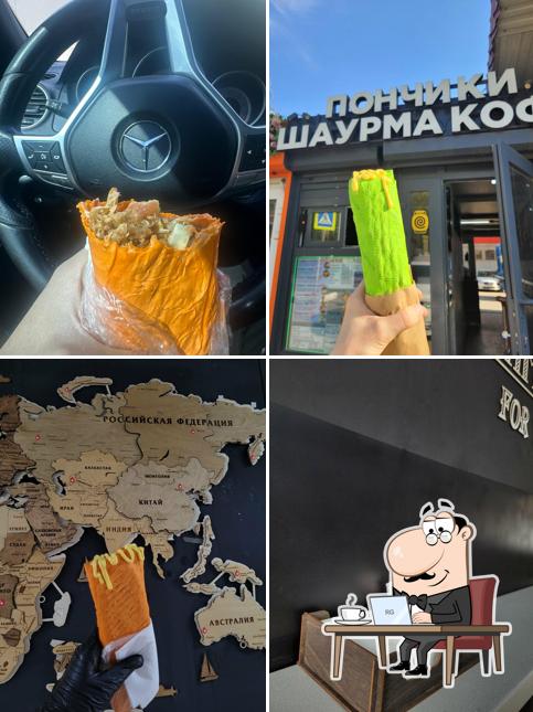 Кофе, вафли& 2 стола