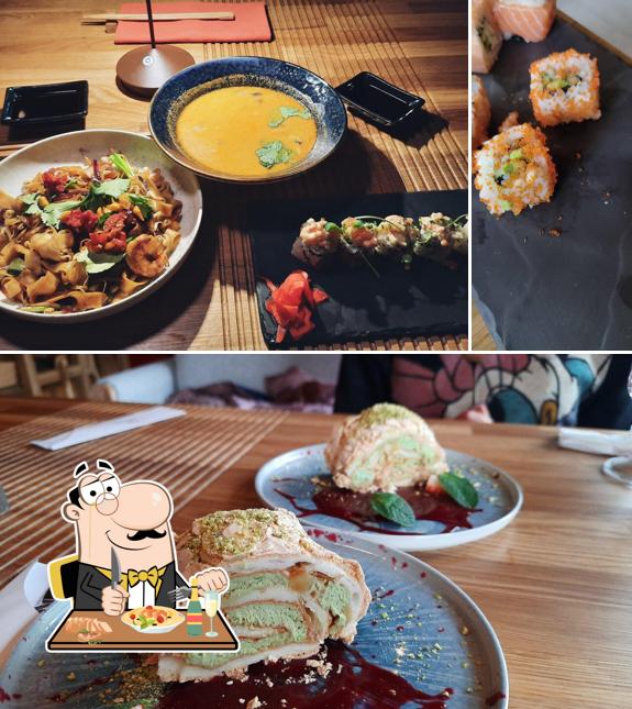 Еда в "Тануки"