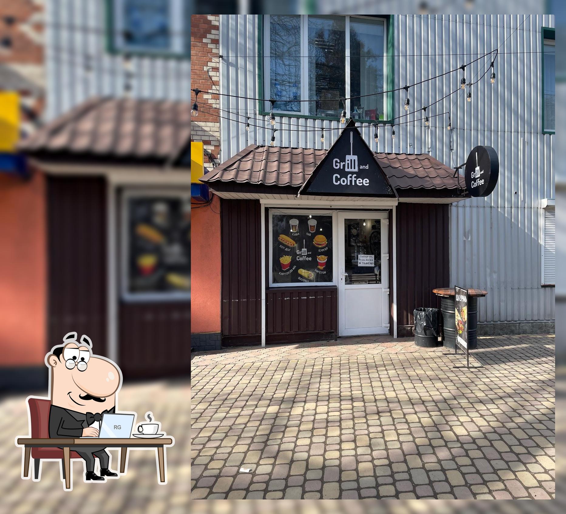 Grill and coffee