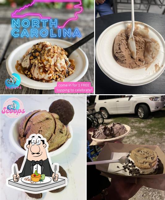 Scoops Microcreamery at Topsail Beach