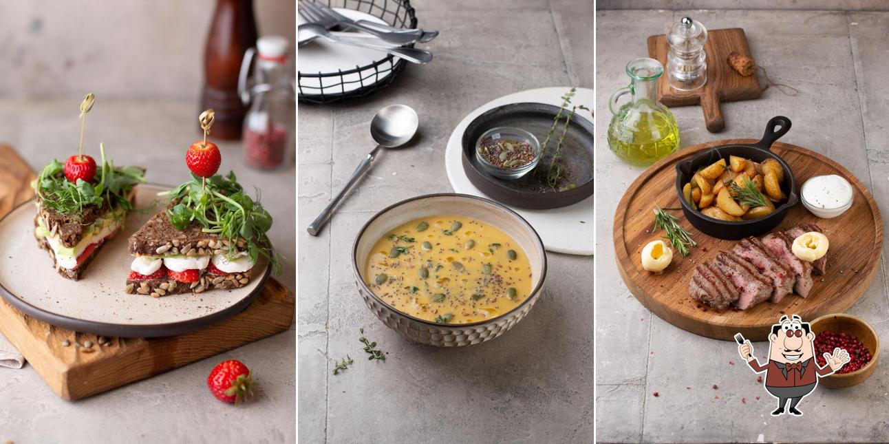 Блюда в "Blooming Sense"