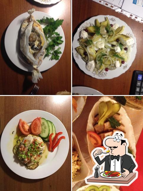 Блюда в "Трактире на Васильевской"