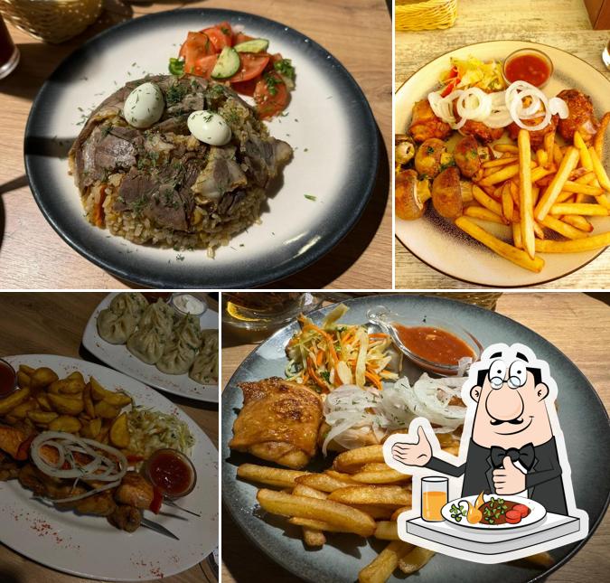 Блюда в "Шатре"