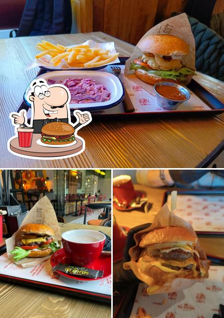 Гамбургер в "Топ Бургерс"