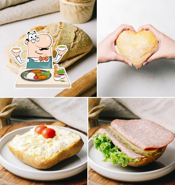 Junge Die Bäckerei.