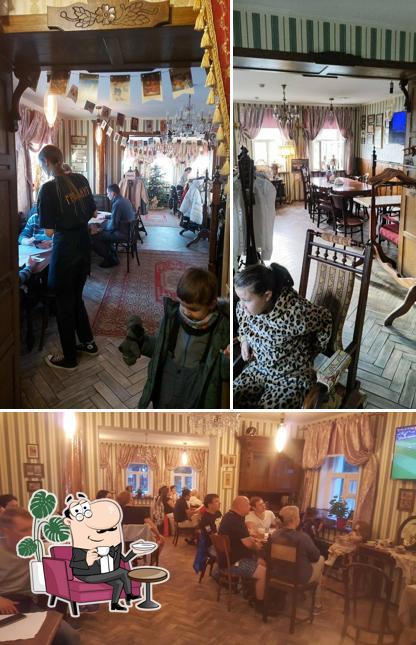 Посмотрите на внутренний интерьер "Графина"