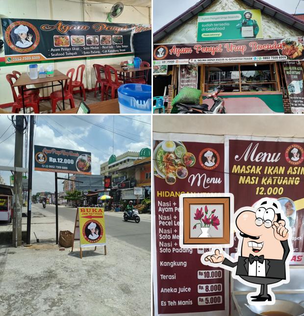 AYAM PENYET URAP BOENDA