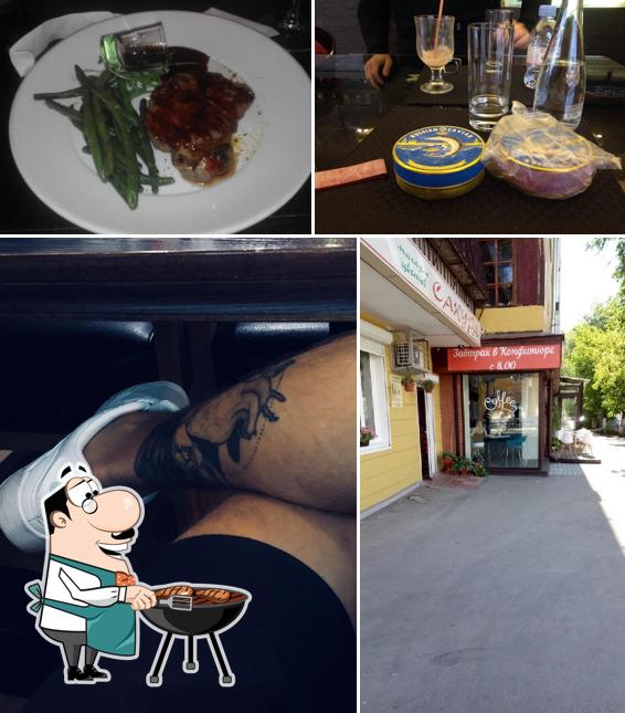 "Конфитюр" предоставляет мясные блюда