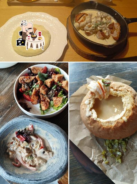 Блюда в "Оранжерее"