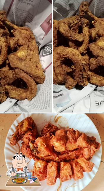 Lasani chicken broast