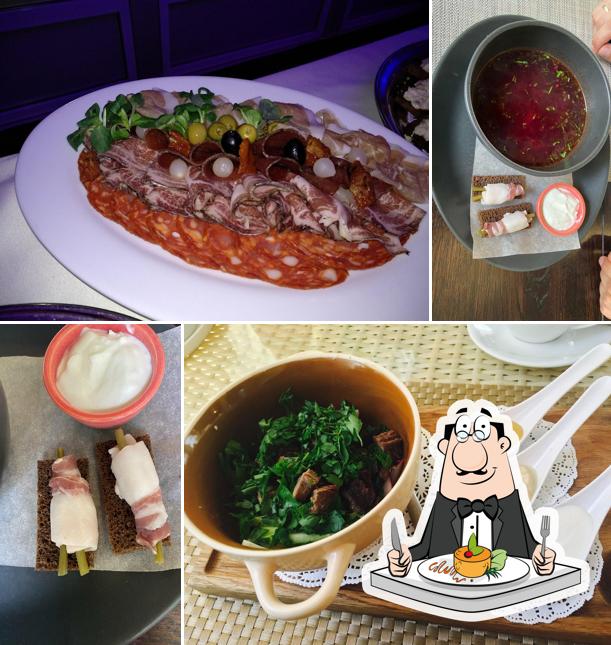 Блюда в "Поместье Парк"