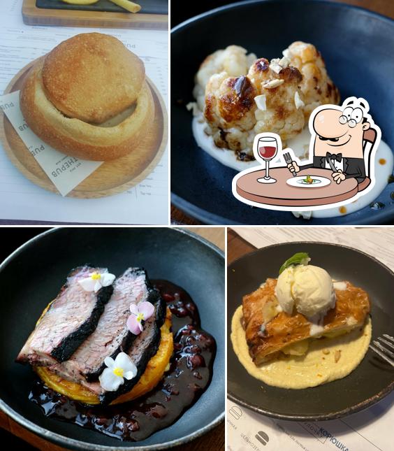 Еда в "Pubthepub"