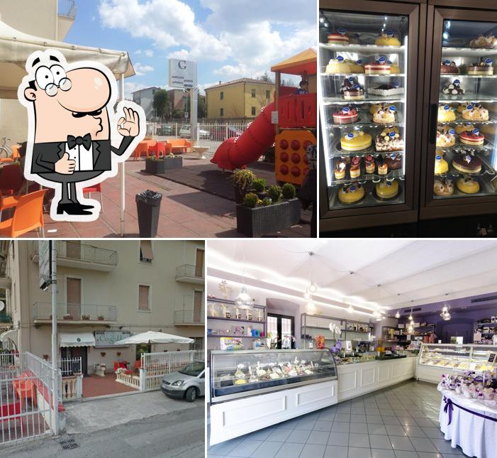 Crystal pastries, ice cream, Café, Delicatessen