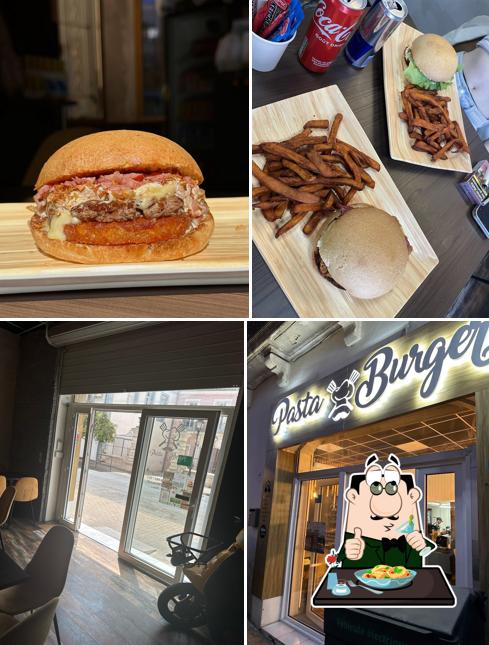 Pasta and Burger