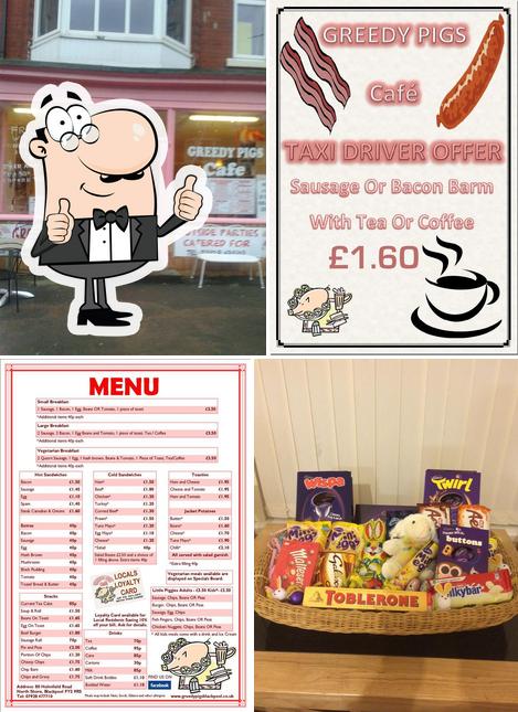 Greedy Pigs Cafe Blackpool