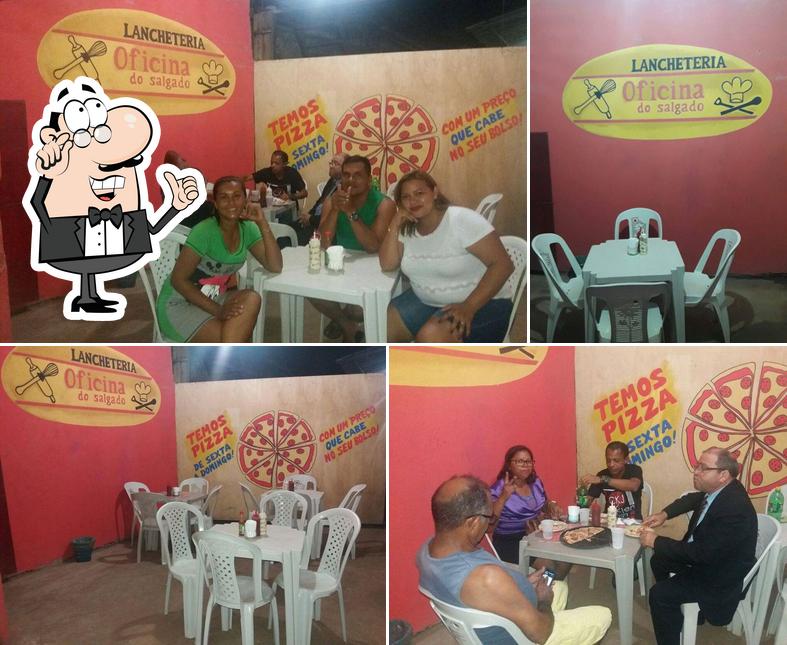 Lancheteria oficina do salgado Belem do Pará PA