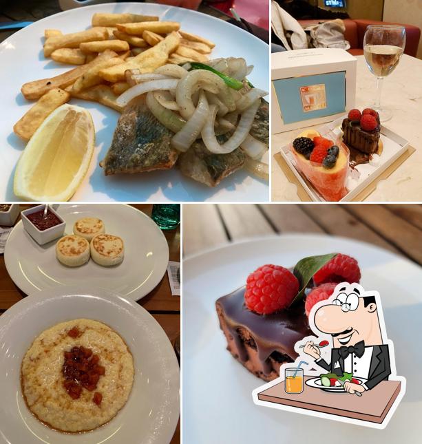 Еда в "Кофемании Белае Площаде"