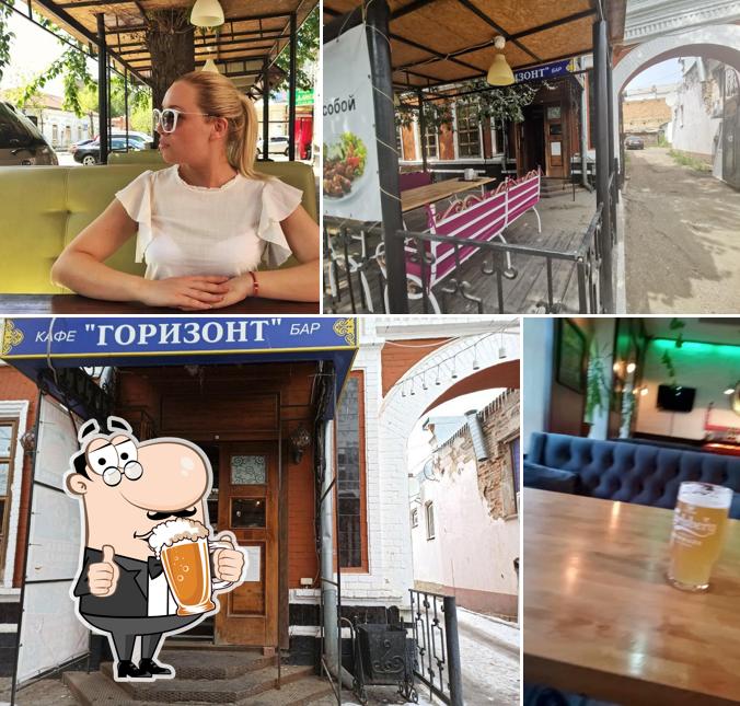 Насладитесь пинтой темного или светлого пива