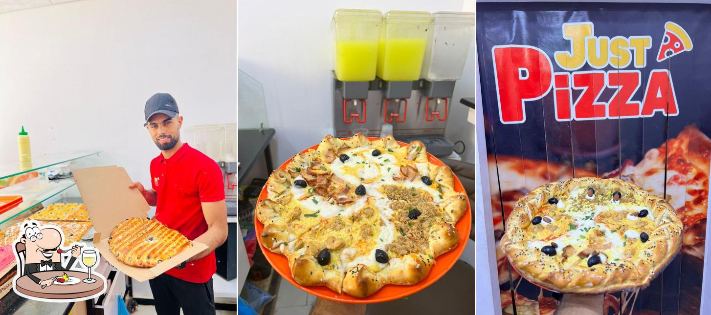 Just pizza