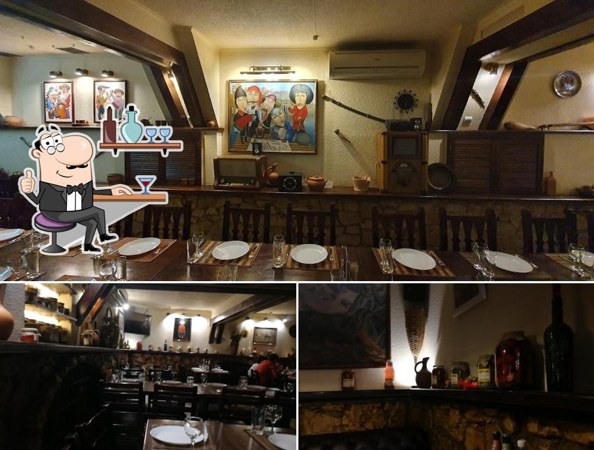 Интерьер "Вахтангури"