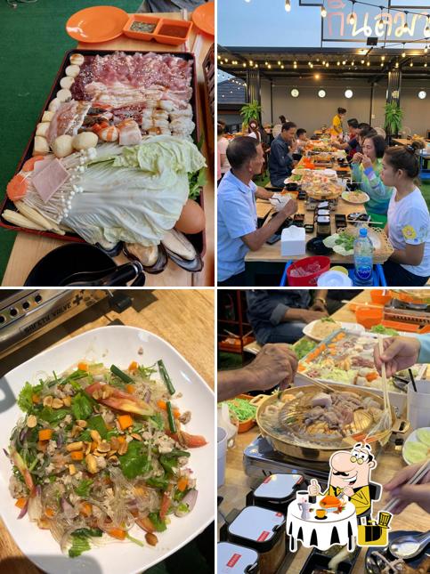 กินลมชมใบ หมูกระทะ