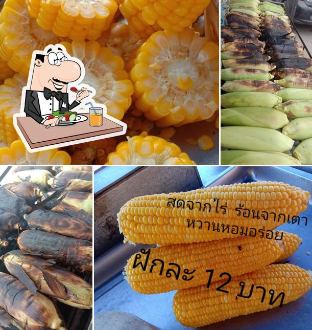ข้าวโพดย่างหน้าเบญ
