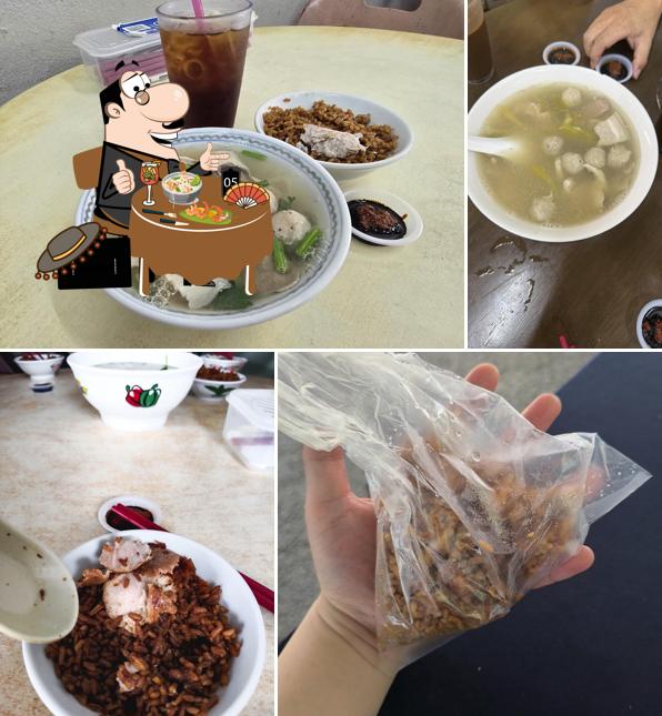 Kulim Yam Rice Kopitiam MengChu 明珠芋饭
