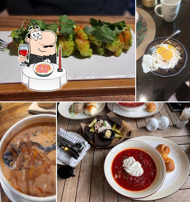 Тартар из тунца в "Шатре"