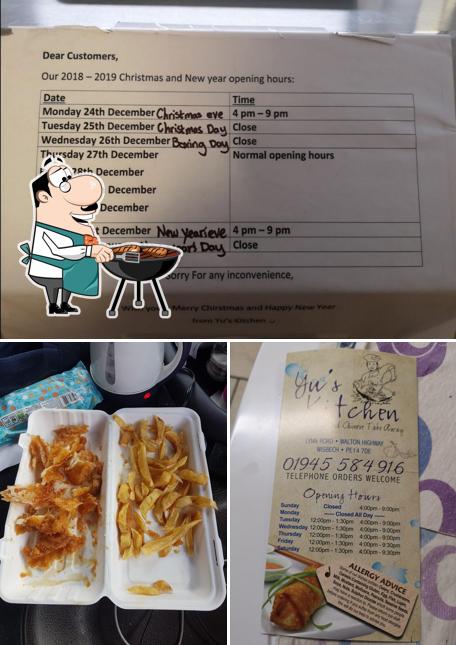 Yu's kitchen Chinese, fish and chips takeaway