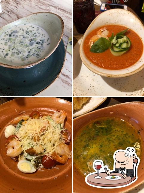 Блюда в "Кафе-пекарне Бонифаций"