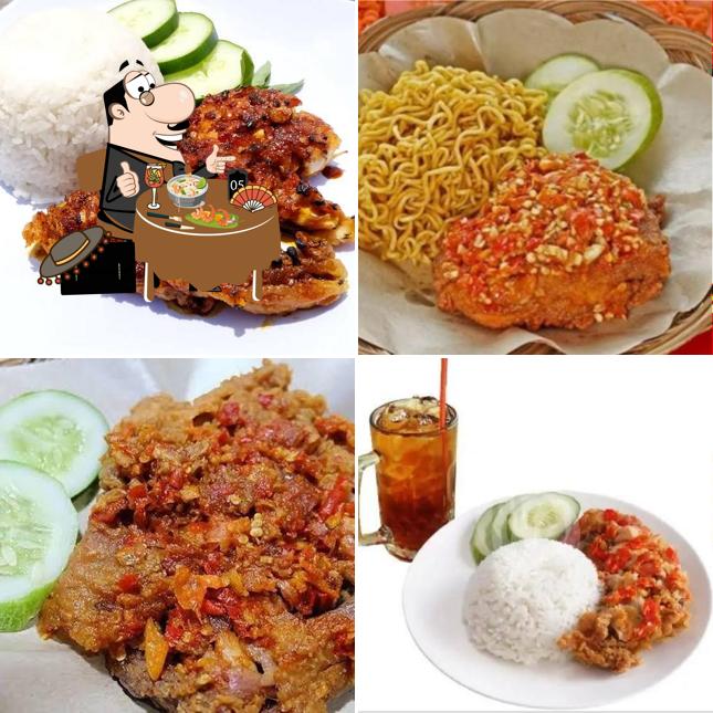 Ayam geprek mas dan