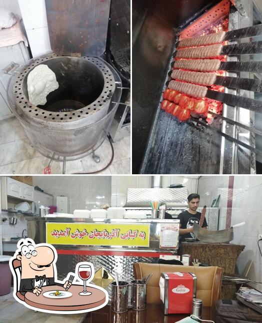 کباب ساطوری بناب با نان داغ / سهند آذربایجان