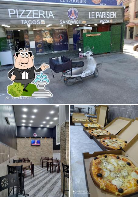 pizzeria le parisien food