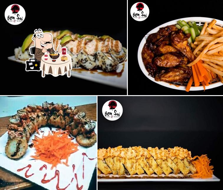Bonsai sushi & wings