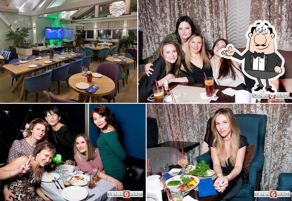 Интерьер "Ленинграда Клуб-Караоке-Ресторан"