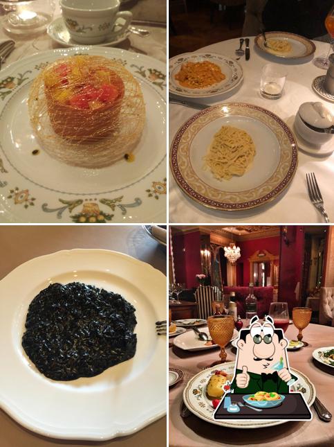 Еда в "Ресторане Палаццо Дукале"