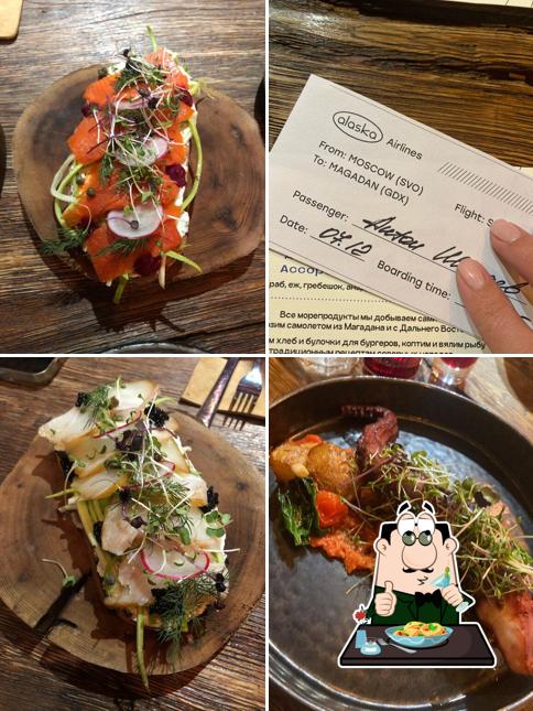 Еда в "Аляске бар"