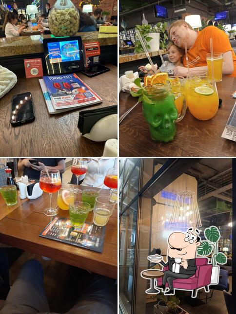 Посмотрите на внутренний интерьер "ТОКИО-CITY"