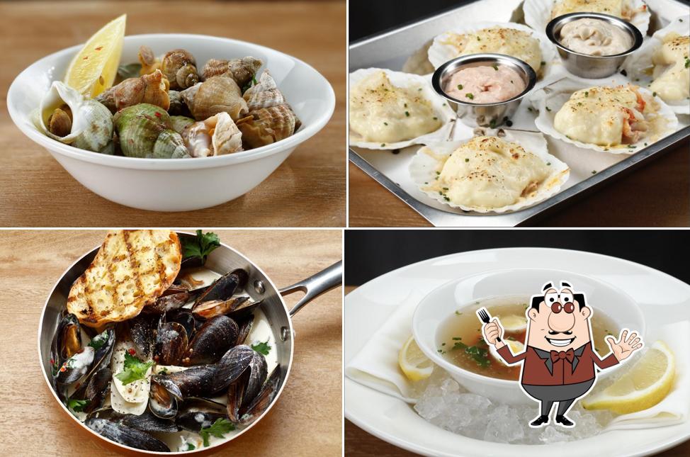 Блюда в "Ресторане "Marea""