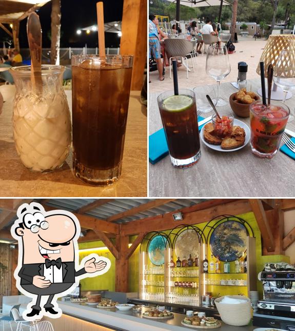 Restaurant Camping La Plage du Dramont