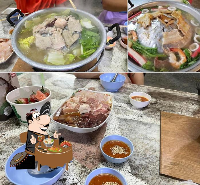อิ่มอร่อย เจ๊สาว หมูกระทะ
