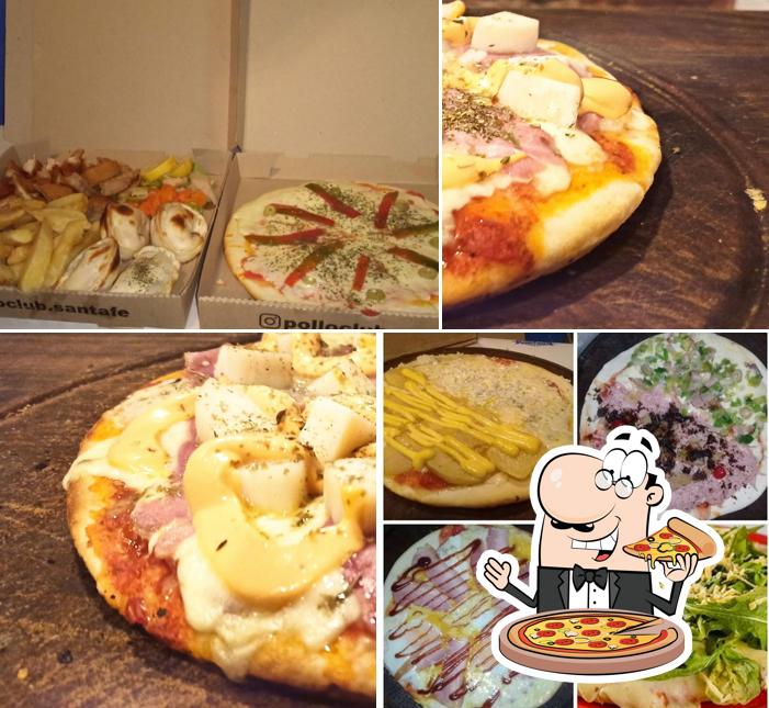 Santa pizza