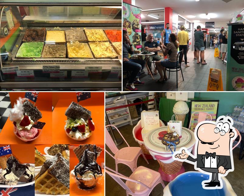 The Natural Waffle Ice cream Parlour .