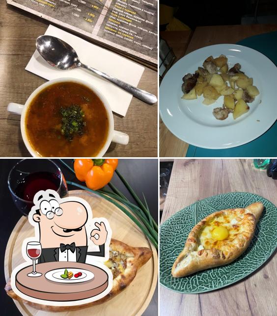 Еда в "Пекаридзе"