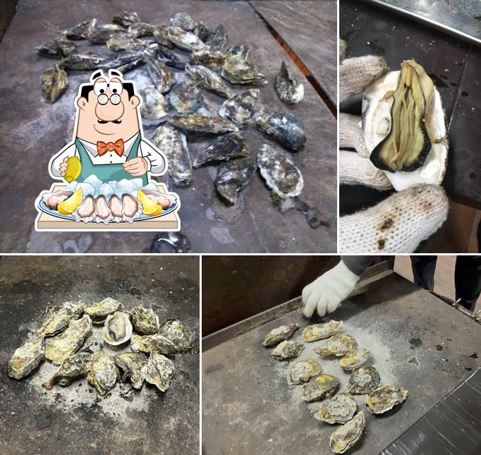 Oysters grilled Watanabe