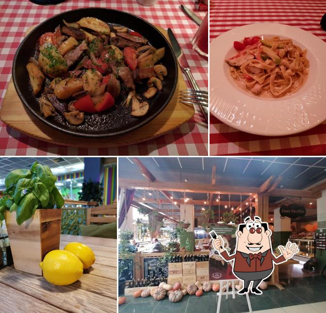 Блюда в "Дон Базилио"