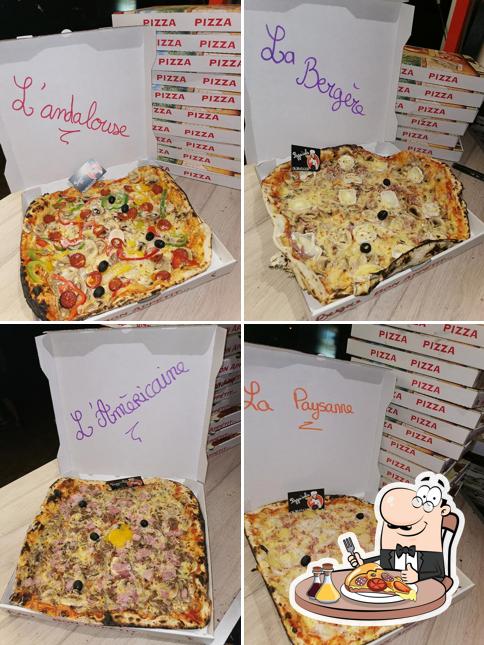 Pizza'iola PIZZA artisanale cuite au FEU De BOIS Vertaizon