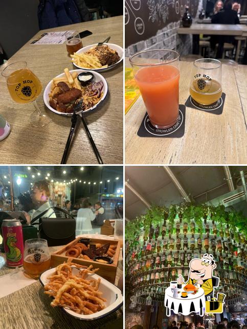 Еда в "ТОПЕ ХОП"