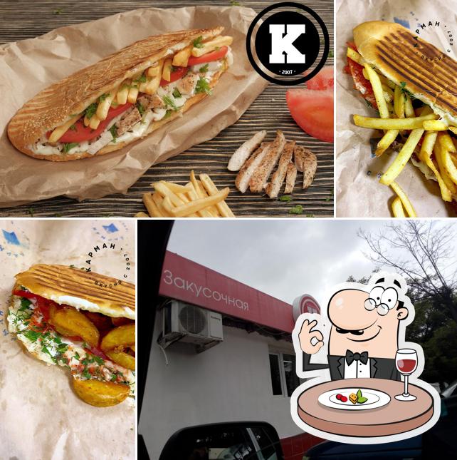 Блюда в "Закусочной КАРМАН"