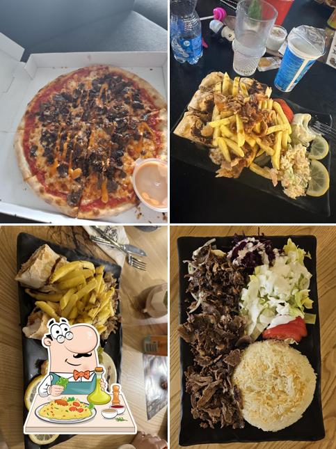 Train Station Pizza.Schawrma essen kurier Halal